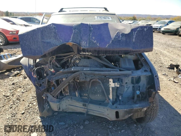 1997 Jeep Grand Cherokee Laredo with VIN 1J4GZ58YXVC651003, listed as a Copart auction lot 78621814 with 0 mi miles and Salvage Title. Bid and sale history available at carsss.com. Image 10.