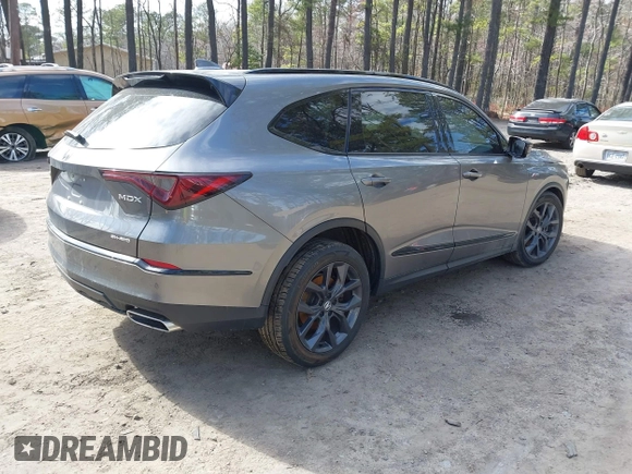2022 Acura MDX w/A-Spec Package with VIN 5J8YE1H09NL048375, listed as a IAAI auction lot 41746490 with 49,470 mi miles and . Bid and sale history available at DreamBid. Image 4.