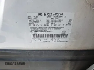 2020 Ford Police Interceptor Utility z VIN 1FM5K8AB0LGD09716, wystawiony jako IAAI lot #42054545 z przebiegiem 106 253 mil mil oraz . Historia ofert i sprzedaży dostępna na DreamBid. Obrazek 9.