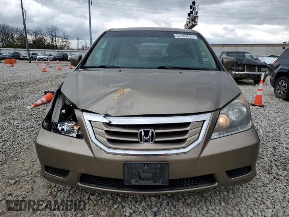 2008 Honda Odyssey EX-L with VIN 5FNRL387X8B116661, listed as a Copart auction lot 52954075 with 177,100 mi miles and Salvage Title. Bid and sale history available at carsss.com. Image 5.