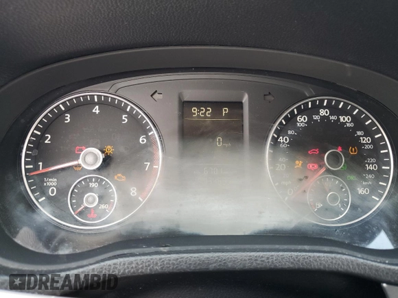 2014 Volkswagen Passat S с VIN 1VWAT7A31EC089965, выставлен на аукционе Copart как лот 58954655 с пробегом 134 695 миль миль и Списание • Salvage title. История ставок и продаж доступна на DreamBid. Изображение 9.