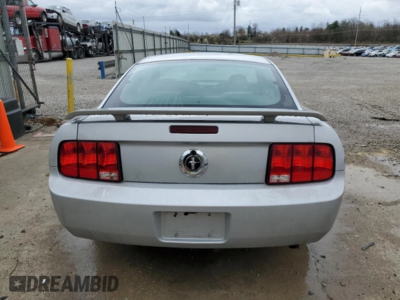 2007 Ford Mustang Deluxe with VIN 1ZVHT80N475367580, listed as a Copart auction lot 49649805 with 114,869 mi miles and Salvage Title. Bid and sale history available at carsss.com. Image 6.