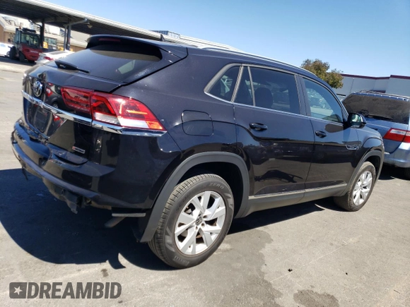 2021 Volkswagen Atlas S with VIN 1V2GC2CA0MC201812, listed as a Copart auction lot 66950404 with 75,404 mi miles and Salvage title. Bid and sale history available at DreamBid. Image 3.