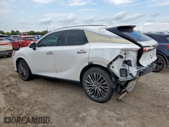 2023 Lexus RX 350 z VIN 2T2BAMBA4PC008617, wystawiony jako Copart lot #58794245 z przebiegiem 44 600 mil mil oraz Szkoda całkowita • Salvage title. Historia ofert i sprzedaży dostępna na DreamBid. Obrazek 2.