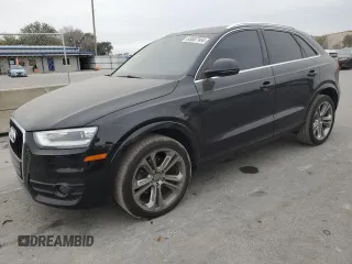 2015 Audi Q3 Prestige with VIN WA1FFCFS2FR001183, listed as a Copart auction lot 83607164 with 80,430 mi miles and Salvage title. Bid and sale history available at DreamBid. Image 1.