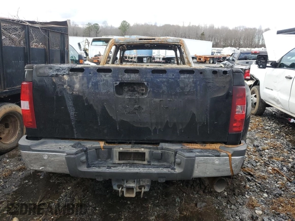 2011 Chevrolet Silverado 3500HD DRW LTZ with VIN 1GC4K1C81BF126208, listed as a Copart auction lot 86108024 with 0 mi miles and Salvage Title. Bid and sale history available at carsss.com. Image 6.