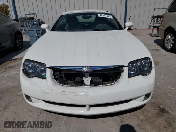 2004 Chrysler Crossfire with VIN 1C3AN69L04X024094, listed as a Copart auction lot 47047425 with 210,638 mi miles and Salvage title. Bid and sale history available at DreamBid. Image 5.