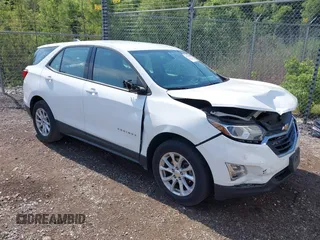 2019 Chevrolet Equinox LS z VIN 2GNAXHEV6K6269589, wystawiony jako IAAI lot #39716401 z przebiegiem 116 877 mil mil oraz . Historia ofert i sprzedaży dostępna na DreamBid. Obrazek 1.