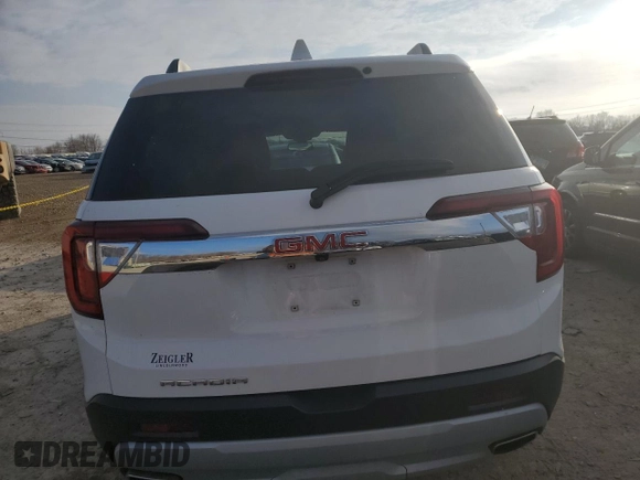 2020 GMC Acadia SLT with VIN 1GKKNML42LZ186175, listed as a Copart auction lot 85871914 with 80,496 mi miles and Salvage Title. Bid and sale history available at DreamBid. Image 6.