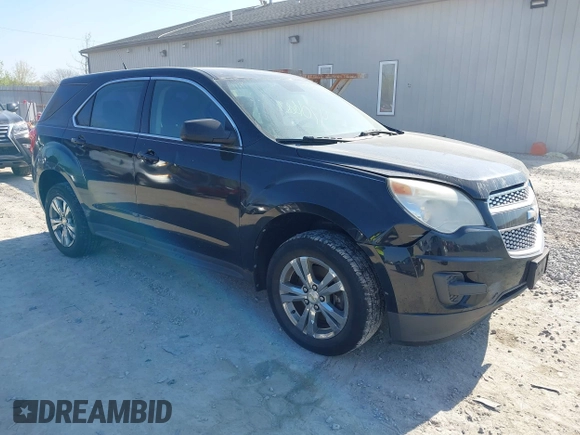 2012 Chevrolet Equinox LS with VIN 2GNALBEK9C1240200, listed as a IAAI auction lot 42066854 with 145,822 mi miles and . Bid and sale history available at DreamBid. Image 1.