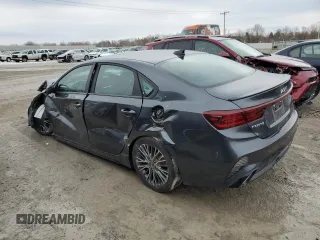 2024 Kia Forte GT-Line with VIN 3KPF54AD0RE761524, listed as a Copart auction lot 47493845 with 4,644 mi miles and Salvage Title. Bid and sale history available at carsss.com. Image 2.