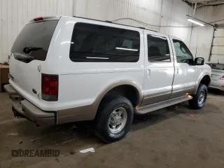 2003 Ford Excursion Eddie Bauer z VIN 1FMNU45S03EB25000, wystawiony jako Copart lot #78908554 z przebiegiem 110 284 mil mil oraz Szkoda całkowita • Salvage title. Historia ofert i sprzedaży dostępna na DreamBid. Obrazek 3.