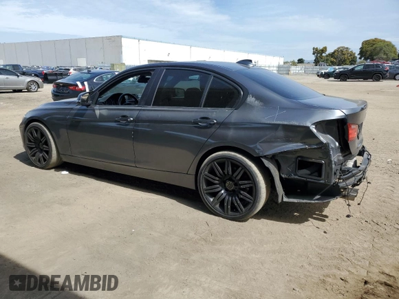 2015 BMW 3 Series 328i with VIN WBA3C1C54FK121402, listed as a Copart auction lot 50267995 with 43,994 mi miles and Salvage Title. Bid and sale history available at carsss.com. Image 2.