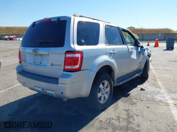 2009 Ford Escape Hybrid with VIN 1FMCU49369KA60514, listed as a IAAI auction lot 42203433 with 196,000 mi miles and . Bid and sale history available at DreamBid. Image 4.