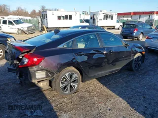 2017 Honda Civic Sedan EX-T with VIN 19XFC1E35HE030656, listed as a IAAI auction lot 38313363 with 128,344 mi miles. Bid and sale history available at carsss.com. Image 4.