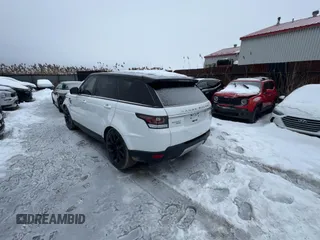 2017 Land Rover Range Rover Sport HSE with VIN SALWR2FK2HA131451, listed as a Copart auction lot 85452134 with 123,839 mi miles and Salvage Title. Bid and sale history available at carsss.com. Image 3.