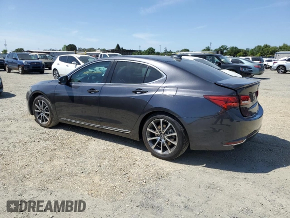 2016 Acura TLX Technology with VIN 19UUB2F55GA009812, listed as a Copart auction lot 53988675 with 60,578 mi miles and Salvage title. Bid and sale history available at DreamBid. Image 2.