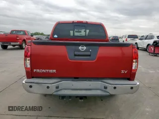 2014 Nissan Frontier SV with VIN 1N6AD0ER5EN764921, listed as a Copart auction lot 51390215 with 129,125 mi miles and Salvage title. Bid and sale history available at DreamBid. Image 6.