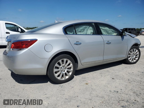 2013 Buick LaCrosse Leather with VIN 1G4GC5E36DF305832, listed as a Copart auction lot 53263865 with 105,373 mi miles and Salvage Title. Bid and sale history available at carsss.com. Image 3.