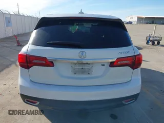 2016 Acura MDX with VIN 5FRYD3H22GB011042, listed as a IAAI auction lot 41383286 with 151,781 mi miles. Bid and sale history available at carsss.com. Image 16.