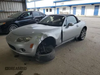2008 Mazda MX-5 Miata Touring with VIN JM1NC25F680139809, listed as a Copart auction lot 63786685 with 73,244 mi miles and Salvage title. Bid and sale history available at DreamBid. Image 1.