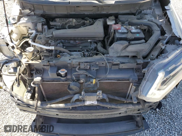 2017 Nissan Rogue S with VIN KNMAT2MT5HP609440, listed as a Copart auction lot 49730455 with 102,208 mi miles and Salvage Title. Bid and sale history available at DreamBid. Image 12.