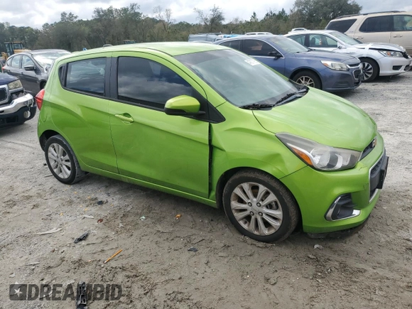 2016 Chevrolet Spark LT with VIN KL8CD6SA7GC625894, listed as a Copart auction lot 47877785 with 155,541 mi miles and Salvage Title. Bid and sale history available at DreamBid. Image 4.