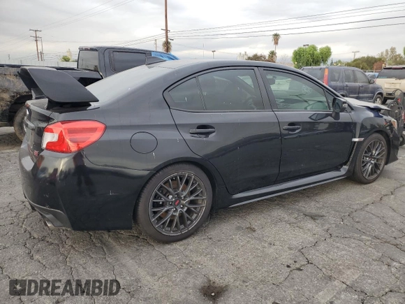 2015 Subaru WRX STI with VIN JF1VA2P63F9837070, listed as a Copart auction lot 82681544 with 106,503 mi miles and Clean Title. Bid and sale history available at DreamBid. Image 3.