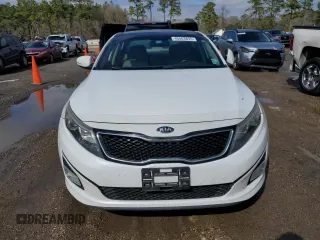 2015 Kia Optima EX with VIN 5XXGN4A75FG470258, listed as a Copart auction lot 46503835 with 113,489 mi miles and Salvage Title. Bid and sale history available at DreamBid. Image 5.