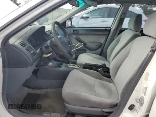 2001 Honda Civic DX with VIN 2HGES16281H614582, listed as a Copart auction lot 44421255 with 257,612 mi miles and Salvage Title. Bid and sale history available at carsss.com. Image 7.