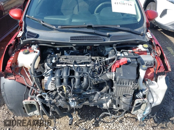 2019 Ford Fiesta SE with VIN 3FADP4EJ0KM161332, listed as a IAAI auction lot 41558716 with 101,356 mi miles. Bid and sale history available at carsss.com. Image 10.