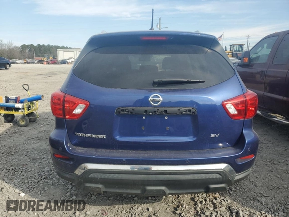 2018 Nissan Pathfinder S with VIN 5N1DR2MN0JC621033, listed as a Copart auction lot 47786755 with 186,962 mi miles and Clean Title. Bid and sale history available at carsss.com. Image 6.