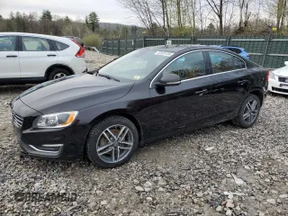2015 Volvo S60 T5 Platinum with VIN YV1612TMXF1347012, listed as a Copart auction lot 52639184 with 109,005 mi miles and Salvage Title. Bid and sale history available at carsss.com. Image 1.