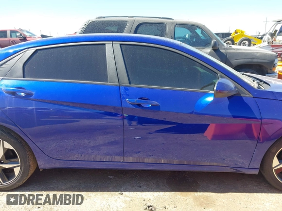2023 Hyundai Elantra SEL with VIN KMHLS4AG0PU568113, listed as a IAAI auction lot 41725253 with 20,130 mi miles and . Bid and sale history available at DreamBid. Image 13.