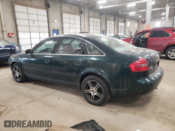 2000 Audi A6 with VIN WAUED54B2YN051241, listed as a Copart auction lot 47402425 with 180,376 mi miles and Clean Title. Bid and sale history available at carsss.com. Image 2.