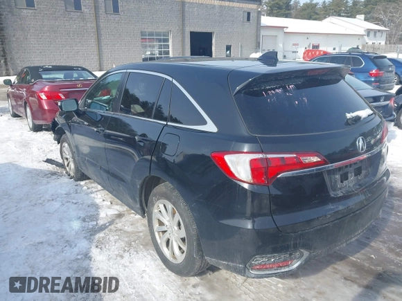 2018 Acura RDX with VIN 5J8TB4H39JL010847, listed as a IAAI auction lot 41494845 with 128,751 mi miles. Bid and sale history available at carsss.com. Image 3.