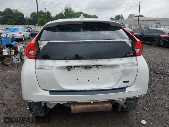 2018 Mitsubishi Eclipse Cross LE with VIN JA4AT4AA8JZ045446, listed as a Copart auction lot 62683445 with 106,312 mi miles and Salvage title. Bid and sale history available at DreamBid. Image 6.