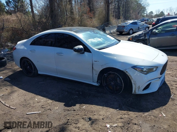 2021 Mercedes-Benz CLA 45 AMG with VIN W1K5J5DB2MN197909, listed as a IAAI auction lot 41889627 with 41,181 mi miles and . Bid and sale history available at DreamBid. Image 13.