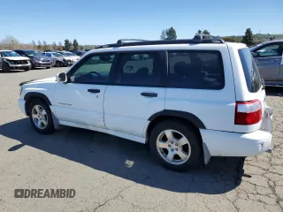 2002 Subaru Forester S w/Premium Pkg with VIN JF1SF65622H712267, listed as a Copart auction lot 50422135 with 106,196 mi miles and Salvage Title. Bid and sale history available at carsss.com. Image 2.