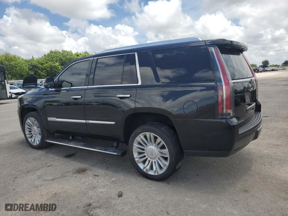 2018 Cadillac Escalade Platinum with VIN 1GYS4DKJ0JR290810, listed as a Copart auction lot 60144494 with 84,460 mi miles and Non Repairable. Bid and sale history available at carsss.com. Image 2.