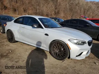 2020 BMW M2 Competition z VIN WBS2U7C08L7F94944, wystawiony jako Copart lot #42017934 z przebiegiem 48 595 mil mil oraz Nie do naprawy • Non repairable. Historia ofert i sprzedaży dostępna na DreamBid. Obrazek 4.