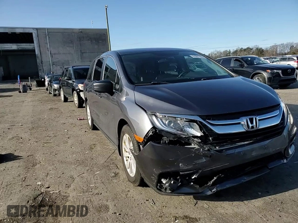 2019 Honda Odyssey LX with VIN 5FNRL6H25KB137852, listed as a Copart auction lot 47697705 with 73,529 mi miles and Salvage Title. Bid and sale history available at DreamBid. Image 12.