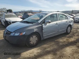2006 Honda Civic z VIN JHMFA36246S001455, wystawiony jako Copart lot #50035975 z przebiegiem 337 862 mil mil oraz Szkoda całkowita • Salvage title. Historia ofert i sprzedaży dostępna na DreamBid. Obrazek 1.