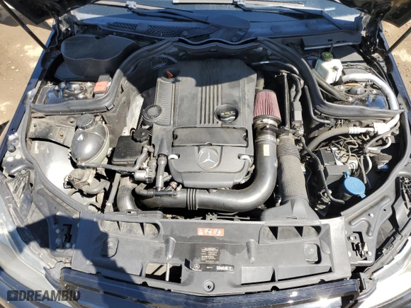 2012 Mercedes-Benz C-Class C 250 Sport with VIN WDDGF4HB9CA596532, listed as a Copart auction lot 50819275 with 168,539 mi miles and Salvage Title. Bid and sale history available at carsss.com. Image 11.