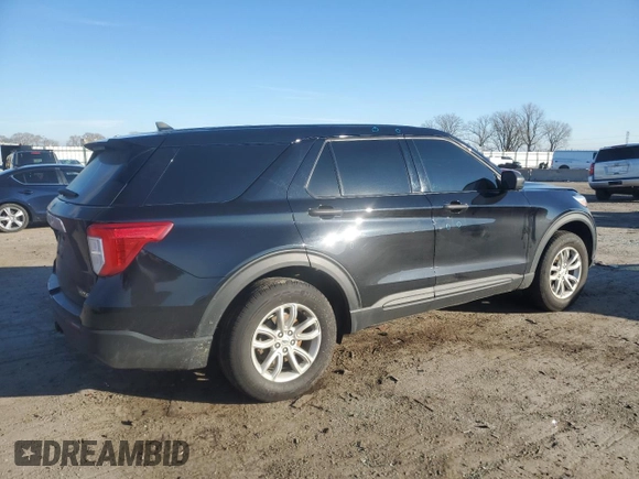 2021 Ford Explorer with VIN 1FMSK8BHXMGB49612, listed as a Copart auction lot 87239564 with 60,403 mi miles and Salvage Title. Bid and sale history available at carsss.com. Image 3.