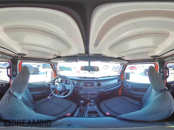 2023 Jeep Wrangler Willys with VIN 1C4HJXDN2PW686743, listed as a Copart auction lot 86203014 with 14,034 mi miles and Clean Title. Bid and sale history available at DreamBid. Image 16.