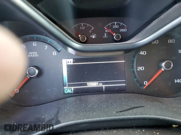2018 GMC Canyon 4WD SLT z VIN 1GTG6DEN4J1244187, wystawiony jako Copart lot #89218245 z przebiegiem 105 991 mil mil oraz Szkoda całkowita • Salvage title. Historia ofert i sprzedaży dostępna na DreamBid. Obrazek 9.