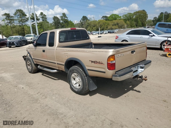 1999 Toyota Tacoma PreRunner with VIN 4TASN92N6XZ563899, listed as a Copart auction lot 50789965 with 184,890 mi miles and Salvage Title. Bid and sale history available at carsss.com. Image 2.