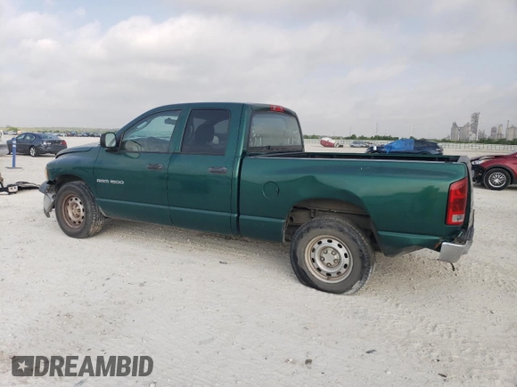 2004 Dodge 1500 SLT with VIN 1D7HA18N14S514381, listed as a Copart auction lot 53604335 with 124,518 mi miles and Salvage Title. Bid and sale history available at carsss.com. Image 2.