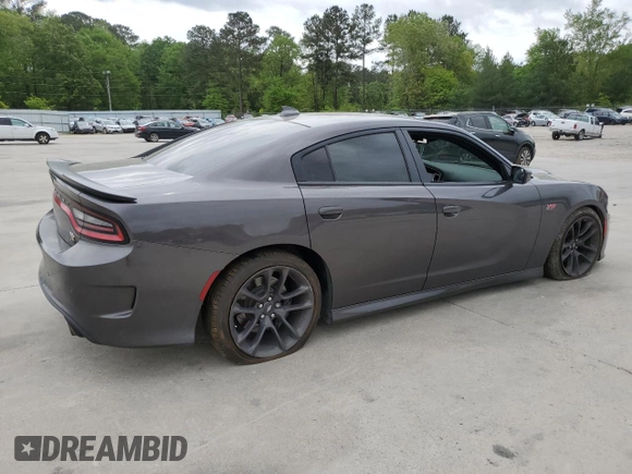 2020 Dodge Charger Scat Pack Widebody z VIN 2C3CDXGJ4LH153364, wystawiony jako Copart lot #51962505 z przebiegiem 106 231 mil mil oraz Czysty tytuł • Clean title. Historia ofert i sprzedaży dostępna na DreamBid. Obrazek 3.